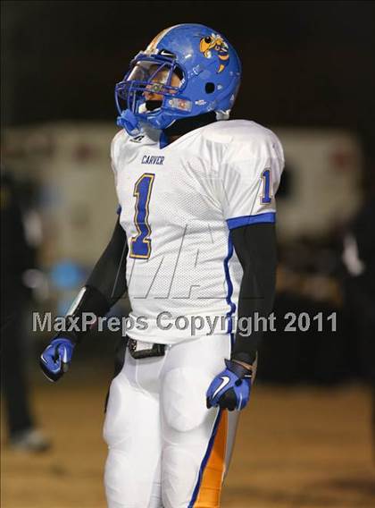 Thumbnail 1 in Lincolnton vs. Carver (NCHSAA 2A Semifinal) photogallery.