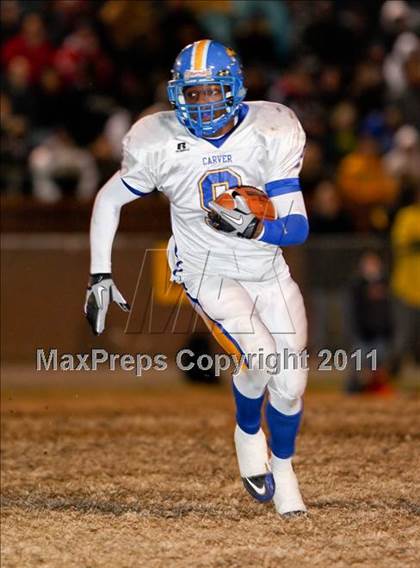 Thumbnail 3 in Lincolnton vs. Carver (NCHSAA 2A Semifinal) photogallery.