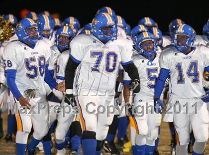 Thumbnail 1 in Lincolnton vs. Carver (NCHSAA 2A Semifinal) photogallery.