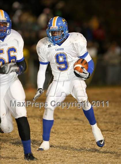 Thumbnail 1 in Lincolnton vs. Carver (NCHSAA 2A Semifinal) photogallery.