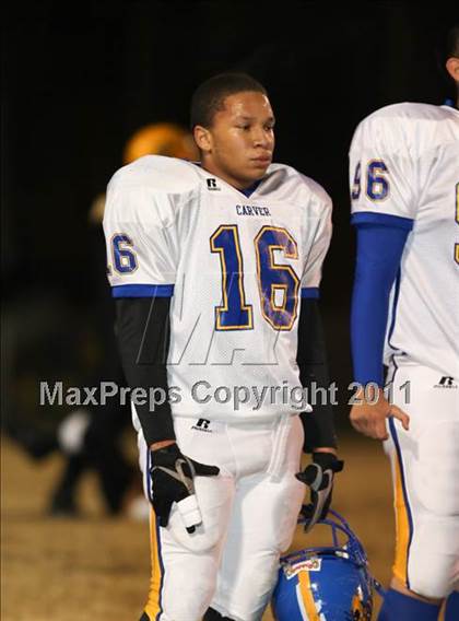 Thumbnail 1 in Lincolnton vs. Carver (NCHSAA 2A Semifinal) photogallery.