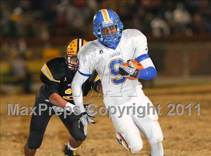 Thumbnail 3 in Lincolnton vs. Carver (NCHSAA 2A Semifinal) photogallery.