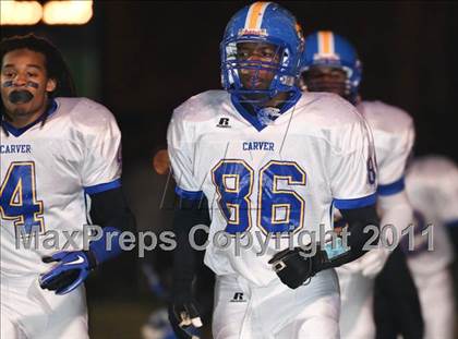 Thumbnail 1 in Lincolnton vs. Carver (NCHSAA 2A Semifinal) photogallery.
