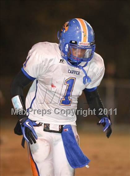 Thumbnail 2 in Lincolnton vs. Carver (NCHSAA 2A Semifinal) photogallery.