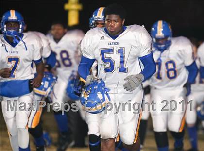 Thumbnail 3 in Lincolnton vs. Carver (NCHSAA 2A Semifinal) photogallery.