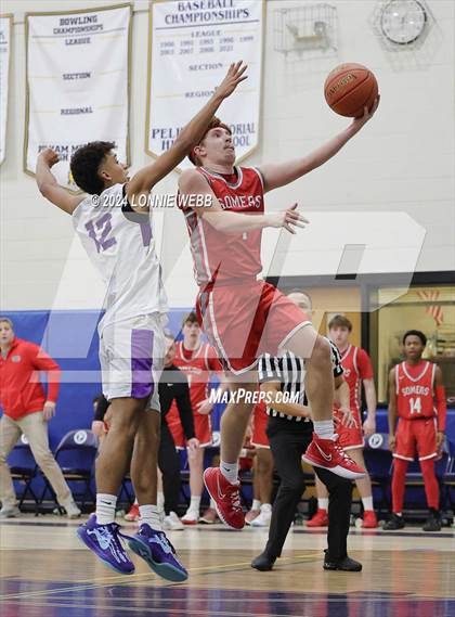 Thumbnail 3 in Clarkstown North vs. Somers (Pelham Booster Club Tournament) photogallery.