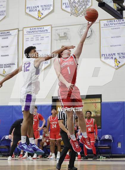 Thumbnail 2 in Clarkstown North vs. Somers (Pelham Booster Club Tournament) photogallery.