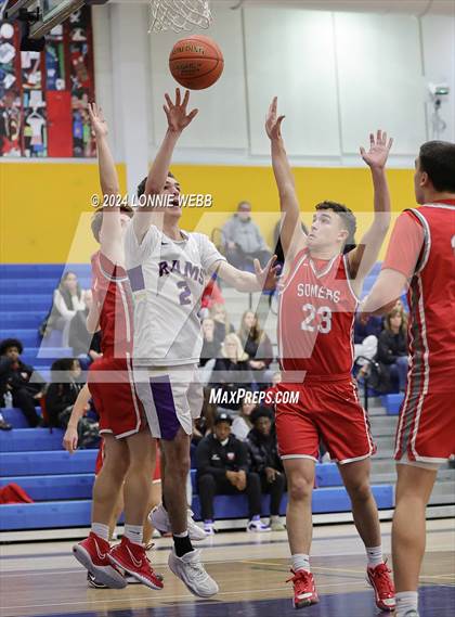 Thumbnail 2 in Clarkstown North vs. Somers (Pelham Booster Club Tournament) photogallery.