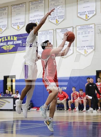 Thumbnail 1 in Clarkstown North vs. Somers (Pelham Booster Club Tournament) photogallery.