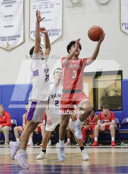 Thumbnail 3 in Clarkstown North vs. Somers (Pelham Booster Club Tournament) photogallery.