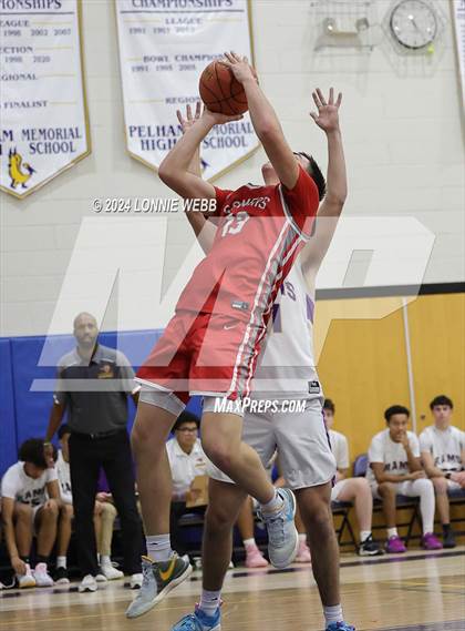 Thumbnail 1 in Clarkstown North vs. Somers (Pelham Booster Club Tournament) photogallery.