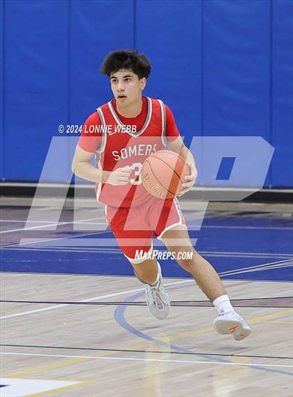 Thumbnail 3 in Clarkstown North vs. Somers (Pelham Booster Club Tournament) photogallery.