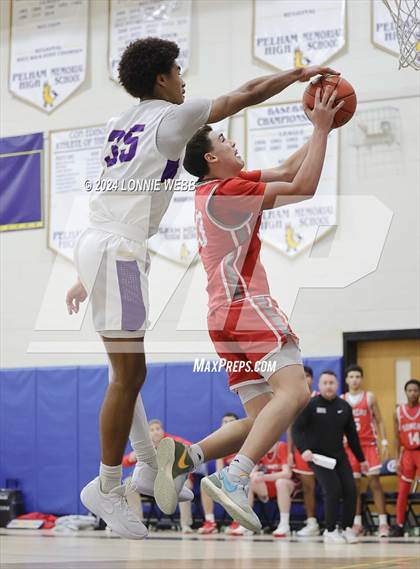 Thumbnail 3 in Clarkstown North vs. Somers (Pelham Booster Club Tournament) photogallery.