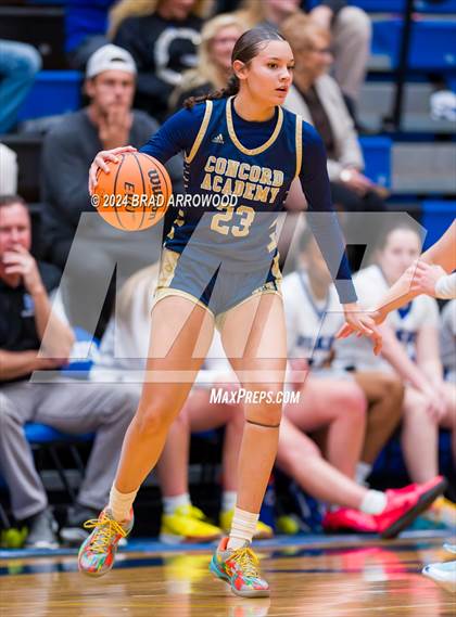 Thumbnail 3 in Concord Academy vs. Lake Norman (Phenom Lakesgiving) photogallery.