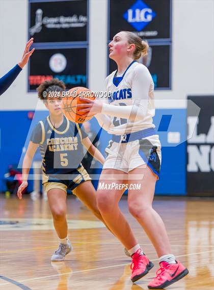 Thumbnail 2 in Concord Academy vs. Lake Norman (Phenom Lakesgiving) photogallery.