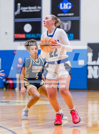 Thumbnail 1 in Concord Academy vs. Lake Norman (Phenom Lakesgiving) photogallery.
