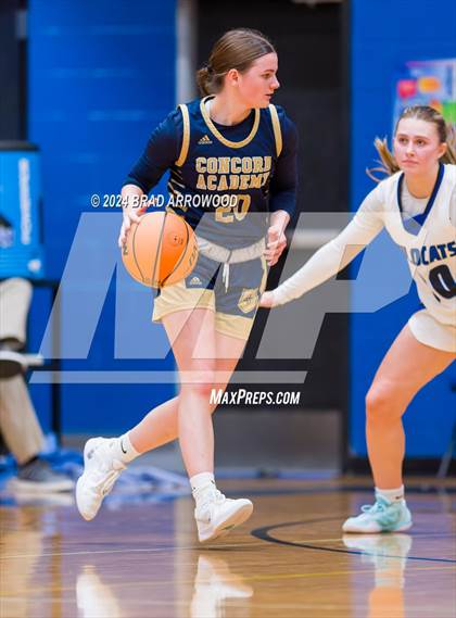Thumbnail 2 in Concord Academy vs. Lake Norman (Phenom Lakesgiving) photogallery.
