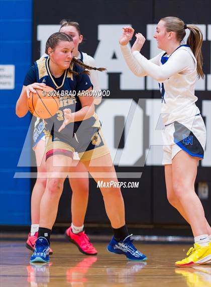 Thumbnail 1 in Concord Academy vs. Lake Norman (Phenom Lakesgiving) photogallery.