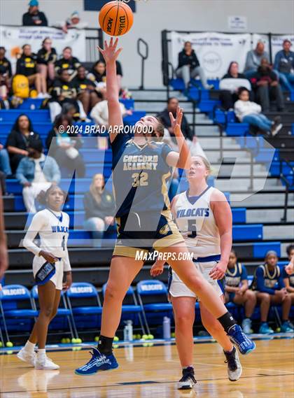 Thumbnail 2 in Concord Academy vs. Lake Norman (Phenom Lakesgiving) photogallery.