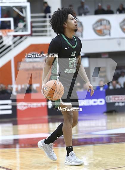 Thumbnail 2 in Oak Hill Academy vs AZ Compass Prep (Spalding Hoophall Classic) photogallery.