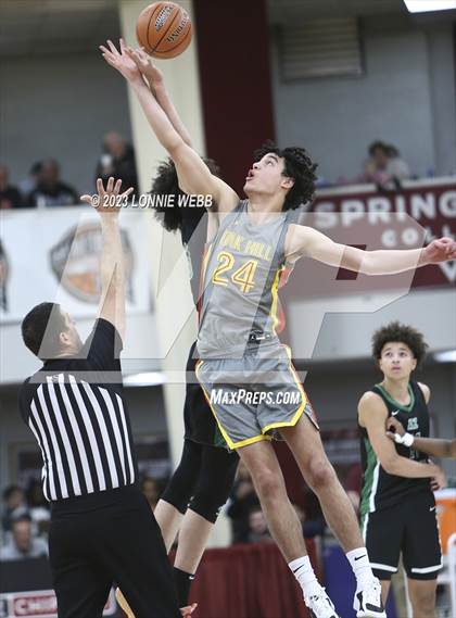 Thumbnail 3 in Oak Hill Academy vs AZ Compass Prep (Spalding Hoophall Classic) photogallery.