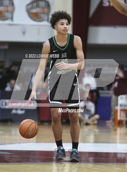 Thumbnail 3 in Oak Hill Academy vs AZ Compass Prep (Spalding Hoophall Classic) photogallery.