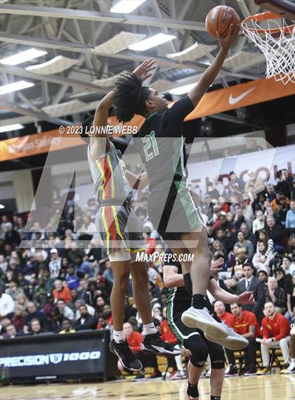 Thumbnail 3 in Oak Hill Academy vs AZ Compass Prep (Spalding Hoophall Classic) photogallery.