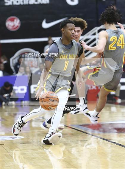 Thumbnail 1 in Oak Hill Academy vs AZ Compass Prep (Spalding Hoophall Classic) photogallery.