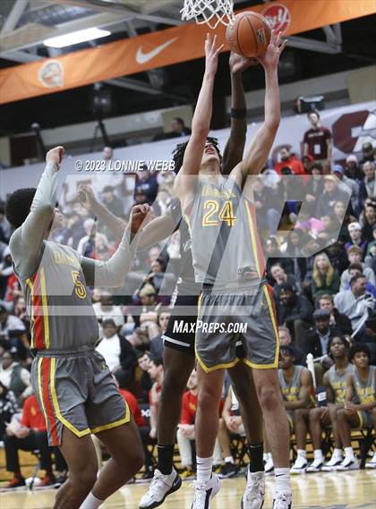 Thumbnail 1 in Oak Hill Academy vs AZ Compass Prep (Spalding Hoophall Classic) photogallery.