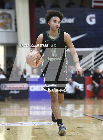 Thumbnail 1 in Oak Hill Academy vs AZ Compass Prep (Spalding Hoophall Classic) photogallery.