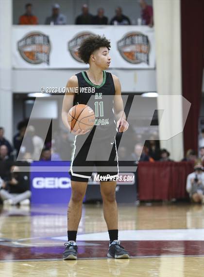 Thumbnail 2 in Oak Hill Academy vs AZ Compass Prep (Spalding Hoophall Classic) photogallery.