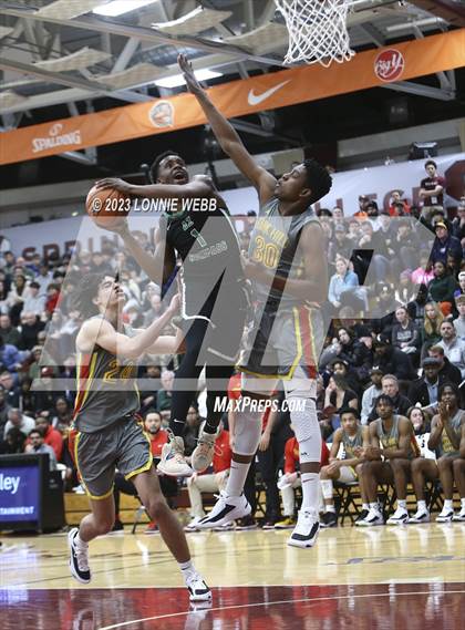 Thumbnail 2 in Oak Hill Academy vs AZ Compass Prep (Spalding Hoophall Classic) photogallery.