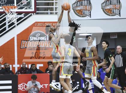 Thumbnail 3 in Oak Hill Academy vs AZ Compass Prep (Spalding Hoophall Classic) photogallery.