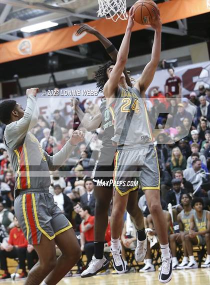 Thumbnail 2 in Oak Hill Academy vs AZ Compass Prep (Spalding Hoophall Classic) photogallery.