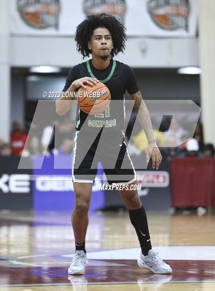 Thumbnail 3 in Oak Hill Academy vs AZ Compass Prep (Spalding Hoophall Classic) photogallery.