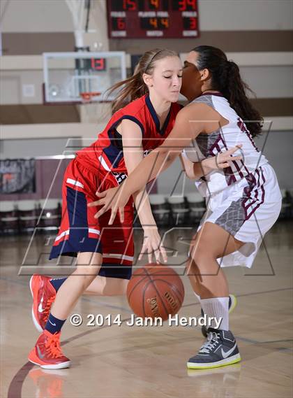 Thumbnail 3 in Hesperia Christian vs. Rancho Mirage (MaxPreps Holiday Classic) photogallery.