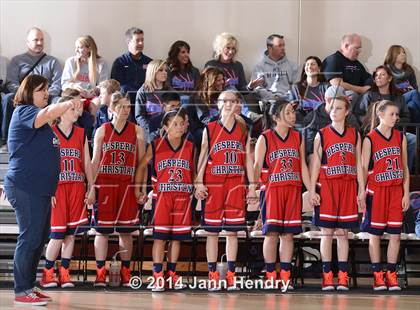 Thumbnail 2 in Hesperia Christian vs. Rancho Mirage (MaxPreps Holiday Classic) photogallery.