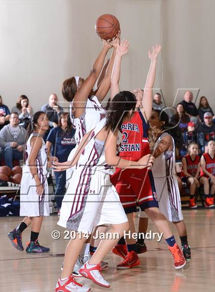 Thumbnail 3 in Hesperia Christian vs. Rancho Mirage (MaxPreps Holiday Classic) photogallery.