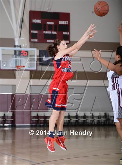 Thumbnail 2 in Hesperia Christian vs. Rancho Mirage (MaxPreps Holiday Classic) photogallery.