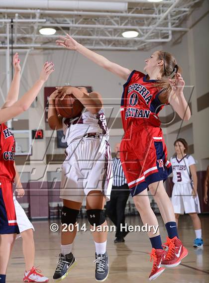 Thumbnail 3 in Hesperia Christian vs. Rancho Mirage (MaxPreps Holiday Classic) photogallery.