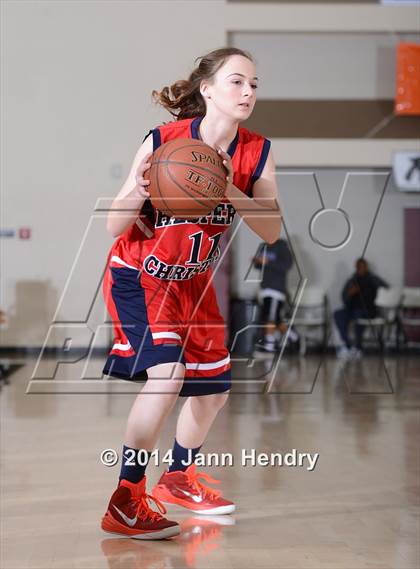 Thumbnail 2 in Hesperia Christian vs. Rancho Mirage (MaxPreps Holiday Classic) photogallery.