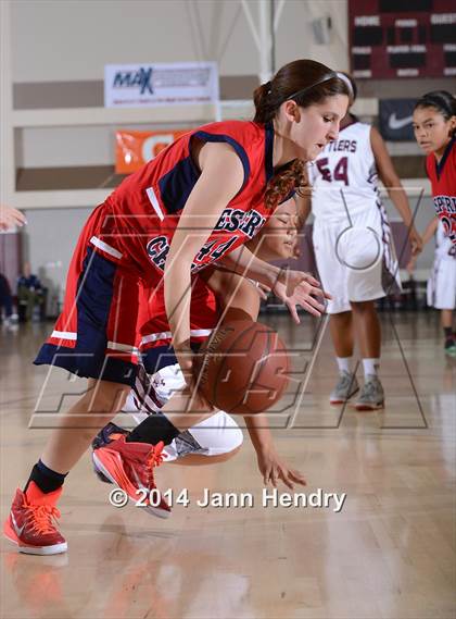 Thumbnail 2 in Hesperia Christian vs. Rancho Mirage (MaxPreps Holiday Classic) photogallery.