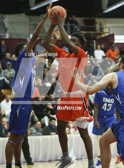 Thumbnail 2 in Vermont Academy vs. IMG Academy (Spalding Hoophall Classic) photogallery.