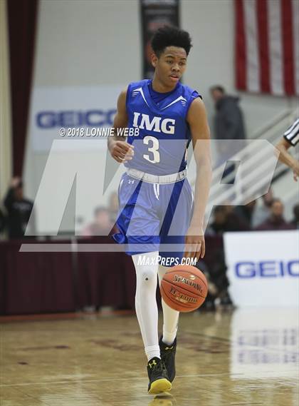 Thumbnail 2 in Vermont Academy vs. IMG Academy (Spalding Hoophall Classic) photogallery.