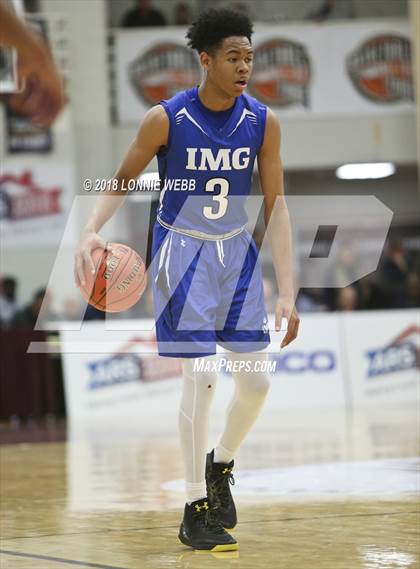 Thumbnail 3 in Vermont Academy vs. IMG Academy (Spalding Hoophall Classic) photogallery.