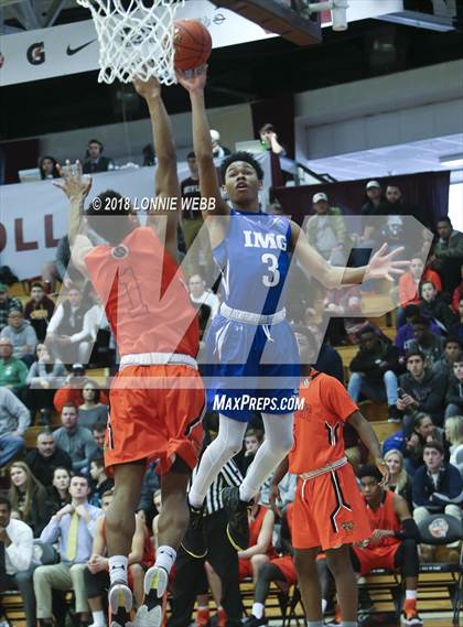 Thumbnail 1 in Vermont Academy vs. IMG Academy (Spalding Hoophall Classic) photogallery.