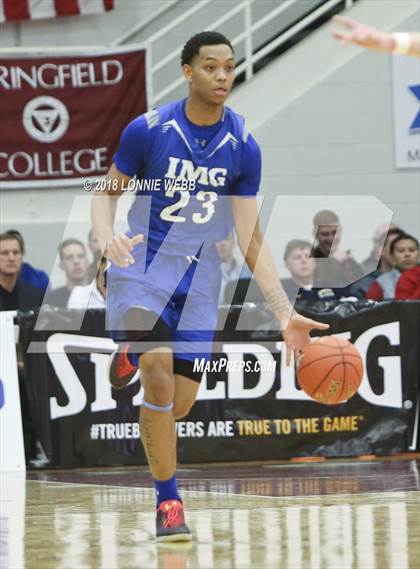 Thumbnail 2 in Vermont Academy vs. IMG Academy (Spalding Hoophall Classic) photogallery.