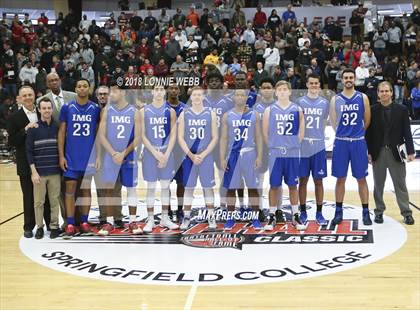 Thumbnail 1 in Vermont Academy vs. IMG Academy (Spalding Hoophall Classic) photogallery.