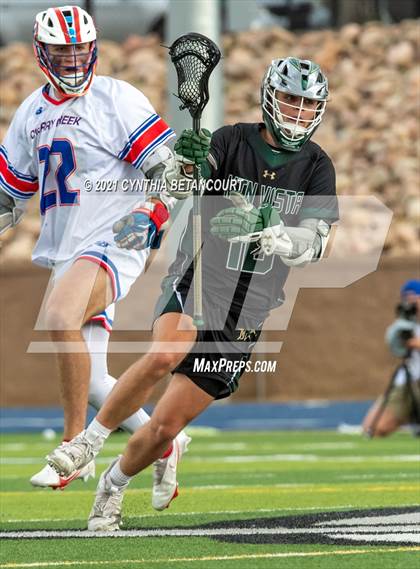 Thumbnail 3 in Mountain Vista vs Cherry Creek (CHSAA 5A Semifinal) photogallery.