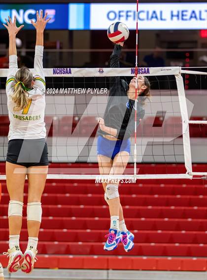 Thumbnail 1 in Marvin Ridge vs Cardinal Gibbons (NCHSAA 4A Final) photogallery.
